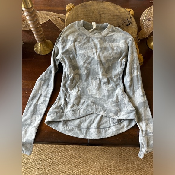 Lululemon Rulu fleece long sleeve! RARE CAMO! - Picture 1 of 6